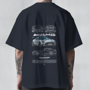 BMW Car Oversized T-shirt